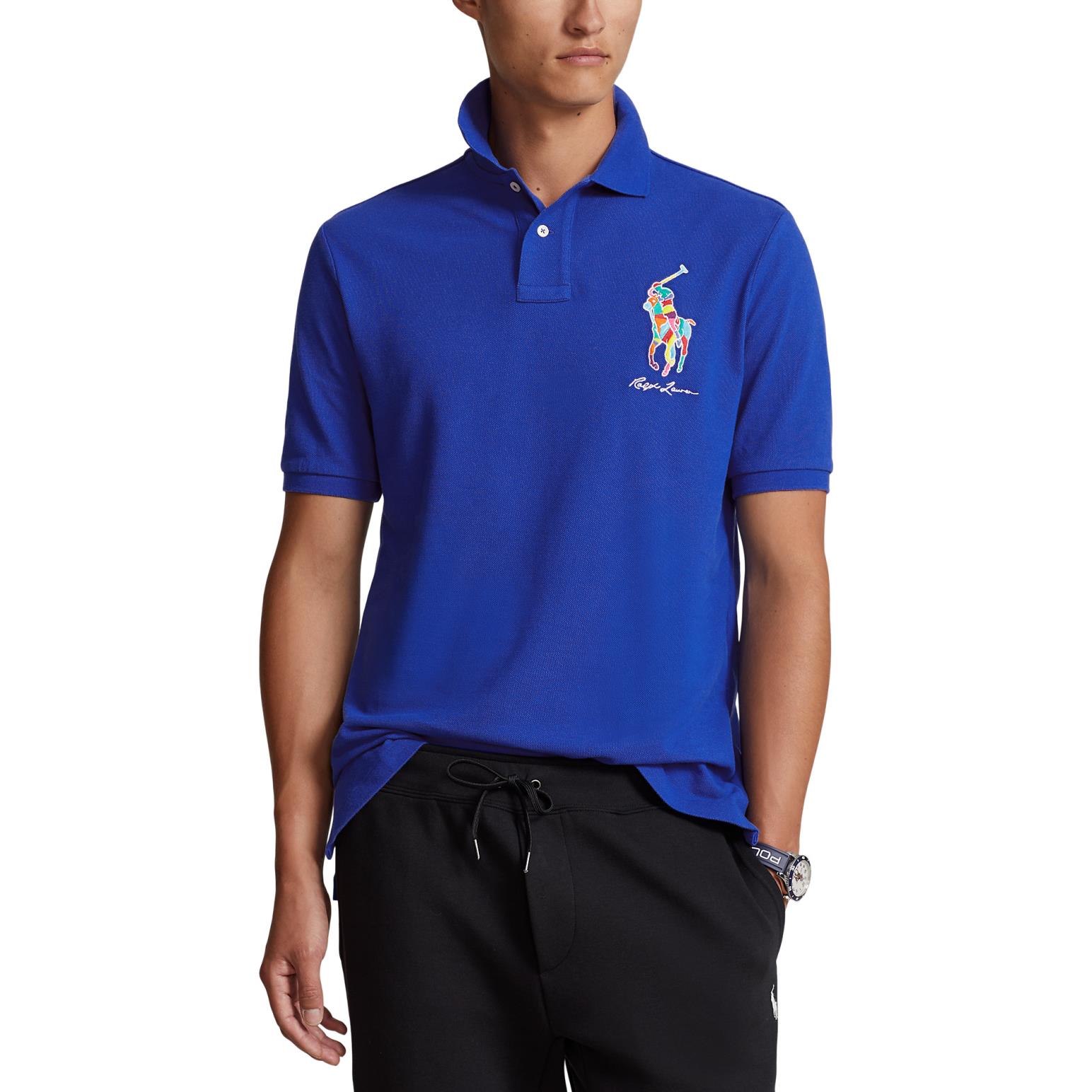 Polo Ralph Lauren Classic Fit Big Pony Mesh Polo Shirt